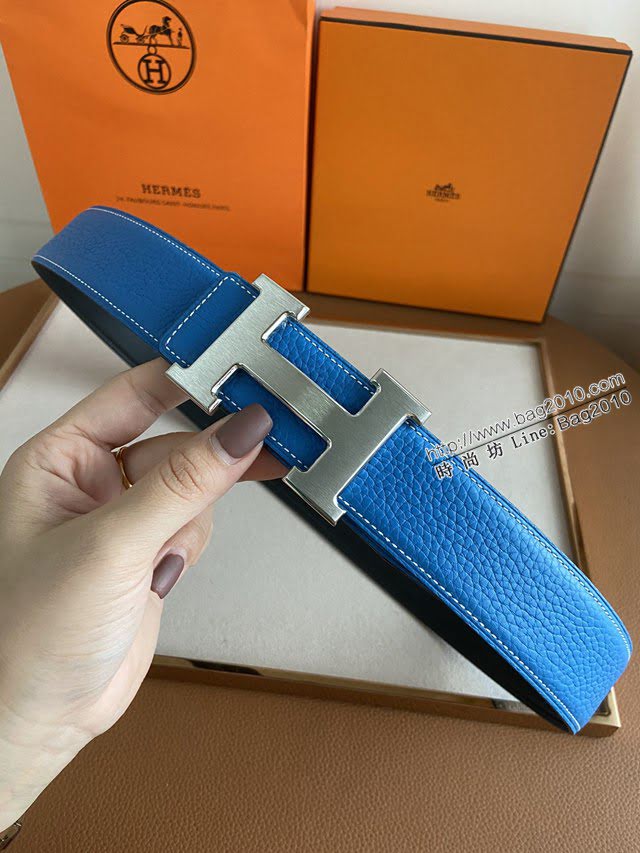 HERMES經典皮帶 愛馬仕Togo牛皮腰帶  jjp1996